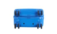 Saxoline Twist S ABS/PC Trolley TSA Zahlenschloss Spinner 54 cm blue gradient