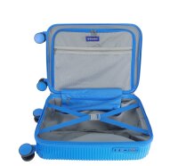 Saxoline Twist S ABS/PC Trolley TSA Zahlenschloss Spinner 54 cm blue gradient