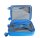Saxoline Twist S ABS/PC Trolley TSA Zahlenschloss Spinner 54 cm blue gradient