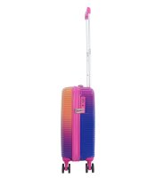 Saxoline Twist S ABS/PC Trolley TSA Zahlenschloss Spinner 54 cm fuchsia gradient