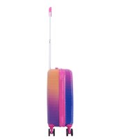 Saxoline Twist S ABS/PC Trolley TSA Zahlenschloss Spinner 54 cm fuchsia gradient