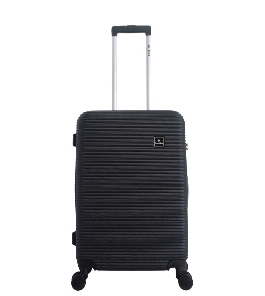 Saxoline Twist M ABS/PC Trolley TSA Zahlenschloss Spinner 67 cm black