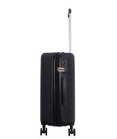 Saxoline Twist M ABS/PC Trolley TSA Zahlenschloss Spinner 67 cm black