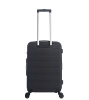 Saxoline Twist M ABS/PC Trolley TSA Zahlenschloss Spinner 67 cm black