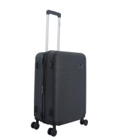Saxoline Twist M ABS/PC Trolley TSA Zahlenschloss Spinner 67 cm black