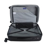 Saxoline Twist M ABS/PC Trolley TSA Zahlenschloss Spinner 67 cm black