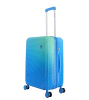 Saxoline Twist M ABS/PC Trolley TSA Zahlenschloss Spinner 67 cm blue gradient