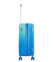Saxoline Twist M ABS/PC Trolley TSA Zahlenschloss Spinner 67 cm blue gradient