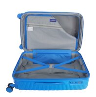Saxoline Twist M ABS/PC Trolley TSA Zahlenschloss Spinner 67 cm blue gradient