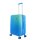 Saxoline Twist M ABS/PC Trolley TSA Zahlenschloss Spinner 67 cm blue gradient