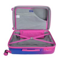 Saxoline Twist M ABS/PC Trolley TSA Zahlenschloss Spinner 67 cm fuchsia gradient