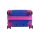 Saxoline Twist M ABS/PC Trolley TSA Zahlenschloss Spinner 67 cm fuchsia gradient
