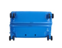 Saxoline Twist L ABS/PC Trolley TSA Zahlenschloss Spinner 76 cm blue gradient