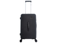 Saxoline Twist Trunk M ABS/PC Trolley TSA Zahlenschloss Spinner 68 cm black