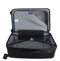 Saxoline Twist Trunk M ABS/PC Trolley TSA Zahlenschloss Spinner 68 cm black