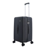 Saxoline Twist Trunk M ABS/PC Trolley TSA Zahlenschloss Spinner 68 cm black