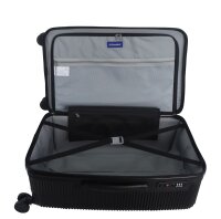 Saxoline Twist Trunk M ABS/PC Trolley TSA Zahlenschloss Spinner 68 cm black