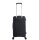 Saxoline Twist Trunk M ABS/PC Trolley TSA Zahlenschloss Spinner 68 cm black