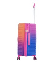 Saxoline Twist Trunk M ABS/PC Trolley TSA Zahlenschloss Spinner 68 cm fuchsia gradient