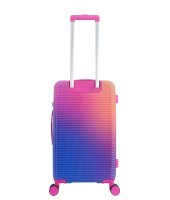 Saxoline Twist Trunk M ABS/PC Trolley TSA Zahlenschloss Spinner 68 cm fuchsia gradient