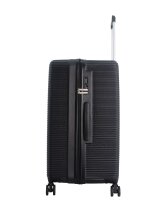 Saxoline Twist Trunk L ABS/PC Trolley TSA Zahlenschloss Spinner 78 cm black