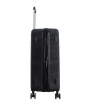 Saxoline Twist L ABS/PC Spinner Koffer Set Gr. S/M/L mit TSA-Zahlenschloss black