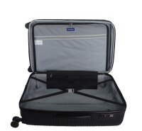 Saxoline Twist L ABS/PC Spinner Koffer Set Gr. S/M/L mit TSA-Zahlenschloss black