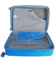 Saxoline Twist L ABS/PC Spinner Koffer Set Gr. S/M/L mit TSA-Zahlenschloss blue gradient