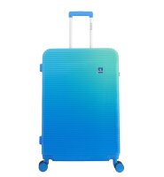 Saxoline Twist L ABS/PC Spinner Koffer Set Gr. S/M/L mit TSA-Zahlenschloss blue gradient