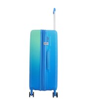 Saxoline Twist L ABS/PC Spinner Koffer Set Gr. S/M/L mit TSA-Zahlenschloss blue gradient