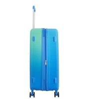 Saxoline Twist L ABS/PC Spinner Koffer Set Gr. S/M/L mit TSA-Zahlenschloss blue gradient