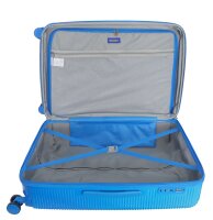 Saxoline Twist L ABS/PC Spinner Koffer Set Gr. S/M/L mit TSA-Zahlenschloss blue gradient