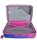 Saxoline Twist L ABS/PC Spinner Koffer Set Gr. S/M/L mit TSA-Zahlenschloss fuchsia gradient