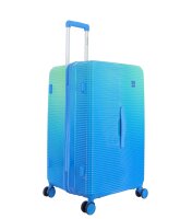 Saxoline Twist Trunk ABS/PC Spinner Koffer Set Gr. M/L mit TSA-Zahlenschloss