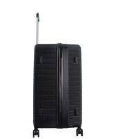 Saxoline Twist Trunk ABS/PC Spinner Koffer Set Gr. M/L mit TSA-Zahlenschloss black