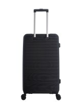 Saxoline Twist Trunk ABS/PC Spinner Koffer Set Gr. M/L mit TSA-Zahlenschloss black