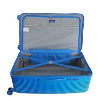 Saxoline Twist Trunk ABS/PC Spinner Koffer Set Gr. M/L mit TSA-Zahlenschloss blue gradient