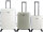 Discovery Skyward  PP Spinner Koffer Set Gr. S/M/L mit TSA-Zahlenschloss white