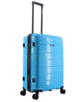 Discovery Skyward  PP Spinner Koffer Set Gr. S/M/L mit TSA-Zahlenschloss light blue