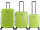 Discovery Skyward  PP Spinner Koffer Set Gr. S/M/L mit TSA-Zahlenschloss lime