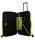 Discovery Skyward  PP Spinner Koffer Set Gr. S/M/L mit TSA-Zahlenschloss lime