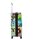 Discovery Explore the World ABS/PC Spinner Koffer Set Gr. S/M/L mit TSA-Zahlenschloss