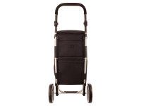Franky Einkaufroller ER10 Einkaufstrolley mit separater Kühltasche black