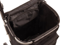 Franky Einkaufroller ER10 Einkaufstrolley mit separater Kühltasche black