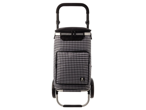 Franky Einkaufroller ER10 Einkaufstrolley mit separater Kühltasche pepita