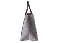 Prato Filztasche Shopper  FT01-S light grey