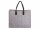 Prato Filztasche Shopper  FT01-S light grey