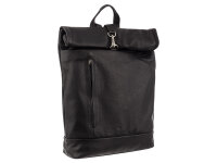 Prado City Rucksack AL16 glattes Rindleder black