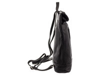 Prado City Rucksack AL16 glattes Rindleder black
