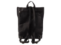 Prado City Rucksack AL16 glattes Rindleder black